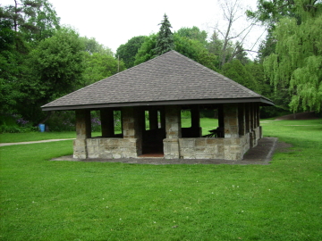 Websters Falls park Shelter