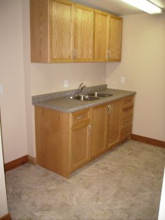 View of Unit 2 kitchenette